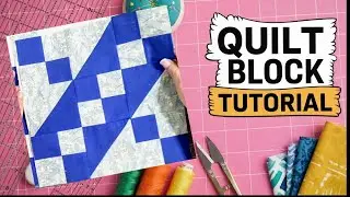 Strip Piecing Makes This Quilt Block Almost TOO EASY!🌸