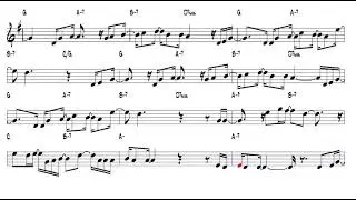 Heal The World  Michael Jackson   Alto Sax