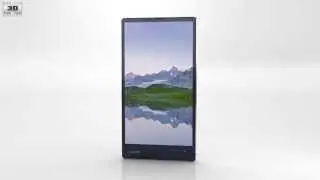 Sharp Aquos Xx 304SH White 3D model by 3DModels.org