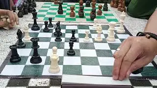 Chess game at the park 6 .  Conrad Agaton vs Oliver Damonsong #chess #ChessTournament2025 #igorot