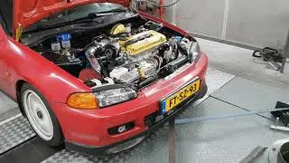 Dolf Build / Dyno Tuned Honda Civic EG4 B18C6 Dyno Pull