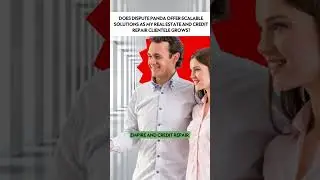 Does Dispute Panda offer scalable solutions as my real estate and credit repair clientele grows?