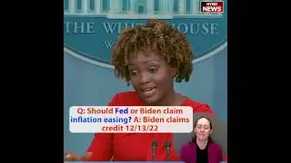 Q: Should Fed or Biden claim inflation easing? A: Biden claims credit
