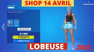 *NEW* LOBEUSE FORTNITE EMOTE BOUTIQUE 14 AVRIL FORTNITE BATTLE ROYAL ITEM SHOP 14/04 14 AVRIL