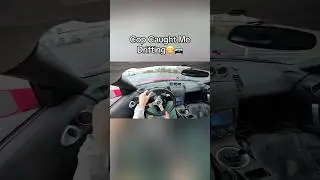 Cop Caught Me Drifting😳🚨 #cars #drift #racing #racecar #shorts #viral #car #cops #carstunt