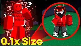 TROLLING Players With 0.1x Size... (Forsaken)