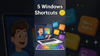 Top 5 Windows Shortcuts! (Improve Productivity hacks)
