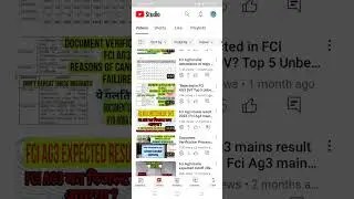 Congratulations ,Fci Ag3 selected Aspirants | Document verification process for Fci Ag3 |