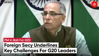 Foreign Secretary: &ldquo;Ongoing Conflict, Knock-On Effect Key Challenges&rdquo; | G20 Summit