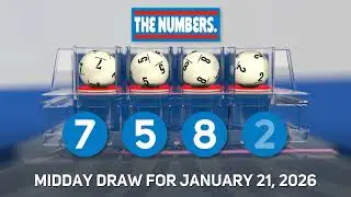 RI Lottery Midday 01/21/2026