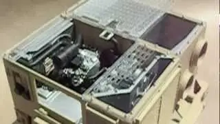 Trailer Mounted Military Generator - 1:12 Scale Model