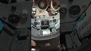 BMW F10 steering wheel vibration motor location - active test 👍