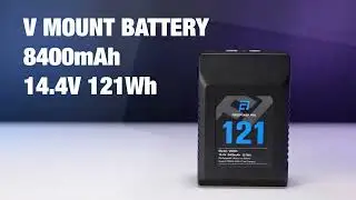 FirstPower V-Mount Battery 8400mAh &ndash; Ultimate Power Solution for Filmmakers & Photographers!