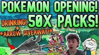 🔴LIVE - JAPAN STREAM🔴$90 ANVIL ARROW GIVEAWAY!!🔴OPENING 50x POKEMON PACKS!🔴JOIN DISCORD TO WIN🔴ENJOY