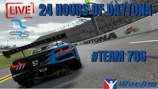 iRacing | 24 Hours Of Daytona | Dave Cam & Steel River Sims | Steel River Racing - Team #786 | Pt1
