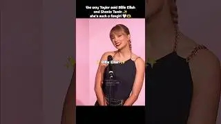 Taylor fangirling on stage 😭🫶 | #taylorswift #shorts