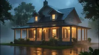 Calming Thunderstorm Rain Ambience | Sleep Faster, Relaxation & Mental Healing