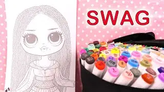 Poup&eacute;es LOL OMG Swag Coloring Coloriage Kit Activit&eacute;s