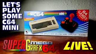 Commodore 64 Mini - Live! - with Cyrus Martin