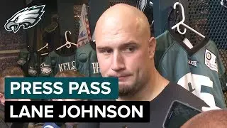 Lane Johnson on Fast, Explosive Dallas Defense | Eagles Press Pass