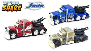 Jada Battle Machines - Battle Rig - Series 1 and 2 - Red, Blue and Post-Apocalyptic Battle Liveries