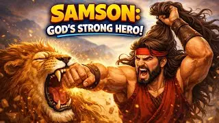 Samson &ndash; The Strong Hero of the Bible |  ሳምሶን &ndash; የመጽሐፍ ቅዱስ ታሪክ ታላቅ አስተማማኝ ልጆች የሚወዱ