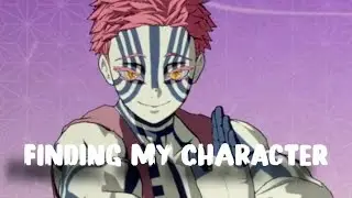 FINDING MY CHARACTER: AKAZA (infinity castle) // Demon Slayer Hinokami Chronicles 2