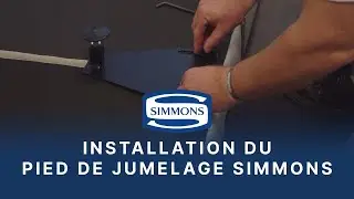 Installation du pied de jumelage Simmons