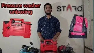 Unboxing STARQ Jet pressure washer |  1800W 150 Bar Rs.3924 AC, Car,Bike wash