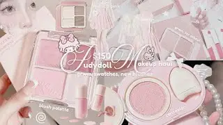 $150 judydoll makeup haul ⋆˚꩜｡ cbeauty makeup, grwm for school, swatches, unboxing & review ⋆˙⟡