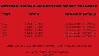Western Union & MoneyGram Money Transfer