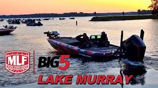 Late Spring Bass Fishing on Lake Murray - MLF Big5 Pro Circuit