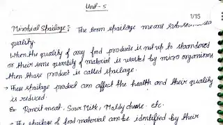 Microbiology Unit - 5 Notes | Bpharma 3 semester | PharmaX