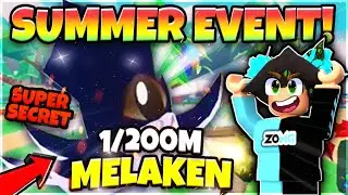 OMG!🏖️SUMMER UPDATE🥳0.0000005%🦑MELAKEN🦑SUPER SECRET PET! (Roblox Mining Simulator 2)