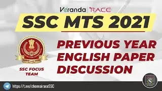 MTS PREVIOUS YEAR PAPER | GENERAL ENGLISH | SSC RACE | BANKERSDAILY |