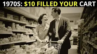 1970s NYC Grocery SHOPPING Spree What You Can Buy For $10
