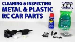 Nordic RC Basics: How I Clean & Inspect Metal & Plastic Parts for my RC Cars
