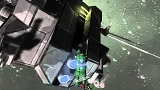 Space Engineers - Military Minelayer Intercept and Commandeer