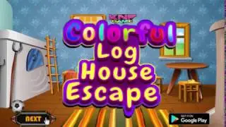knf Colorfull Log House Escape walkthrough