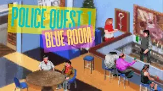 Ambient Police Quest, сцена 1 | Синяя комната #sierra #policequest #policequest1 #adventure #blue...