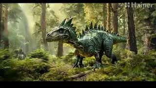 Ammosaurus en bosque 2 ia