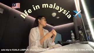 жизнь в Малайзии | одиночная поездка в Куала-Лумпур, проживание в капсульном отеле, 3 дня и 2 ноч...