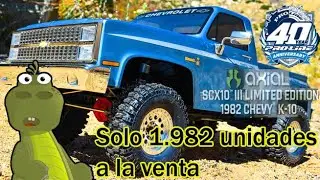 Review castellano SCX10 III PRO-LINE 1982 CHEVY K10 Edición Limitada