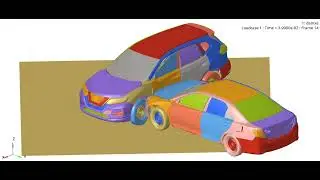 Side crash using Radioss