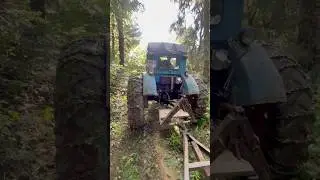 Трактор Т40 запуск