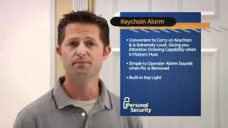 GE Personal Security - Personal Security Keychain Alarm