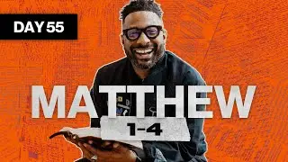 Day 55: Matthew 1-4 | Read The Bible In A Year | Bible Study with Commentary by Dr. Manny Arango