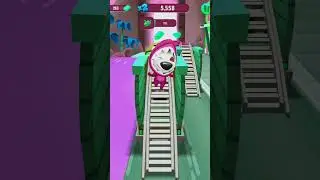 Talking Tom Gold Run Sharken Hank Adveruns In Beaches Parks Vacation Challenge Dares & Event #Shorts