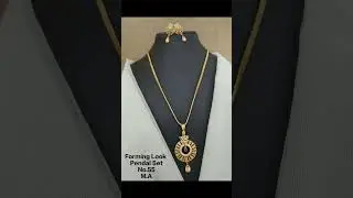 forming beautiful design pandal, buti with fancy chain... # jk collection