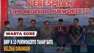 SMP N 10 PURWOKERTO TAHAP SATU SELESAI DIBANGUN